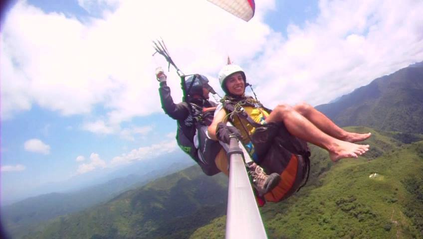 Vuelo en parapente